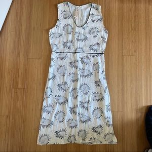 Marni viscose palm dress 40